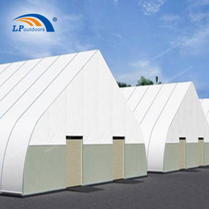 Tenda industrial temporária de curva de alta qualidade de 25m para armazenamento