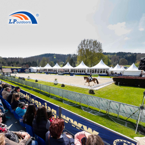 Tenda para eventos equestres de pagode | Rider Lounge e cobertura para espectadores