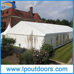 Tenda intermediária de alumínio para eventos de igreja com proteção UV para construção temporária para atividades ao ar livre de 300 pessoas