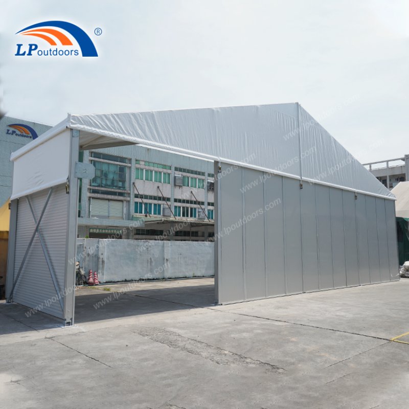 Estrutura de armazém com vão livre de altura de beiral de 5,2 m de altura | Solução de armazenamento pré-fabricado