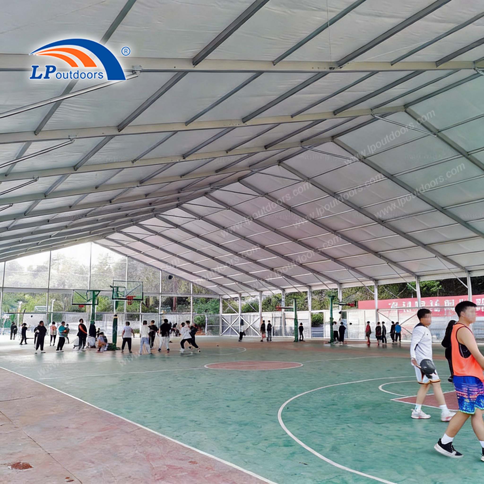Melhor estrutura de sombra para quadra de basquete para todos os climas