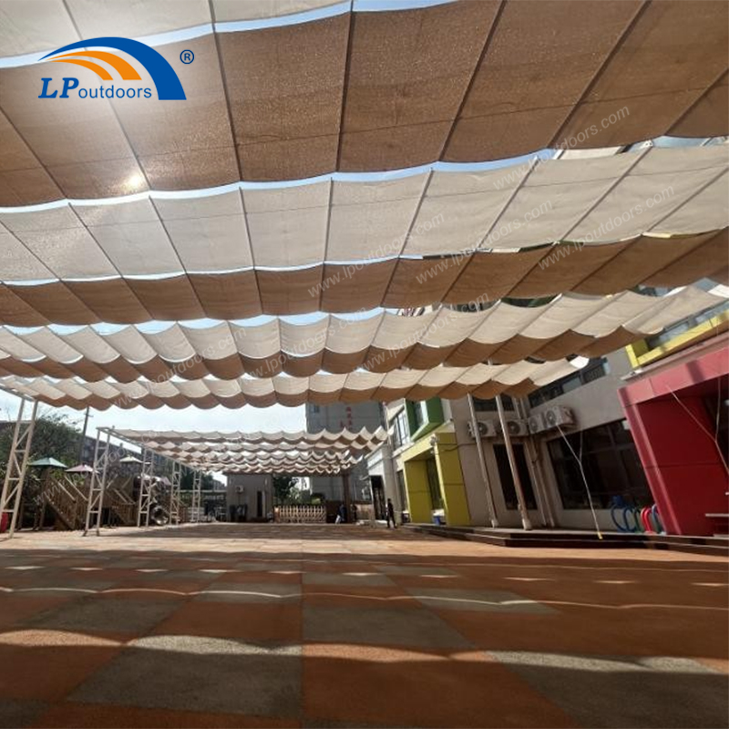 PERGOLA DE HDPE RETRÁVEL DURÍVEL Premium para Playground Garden Uso de Garden do Playground Outdoor