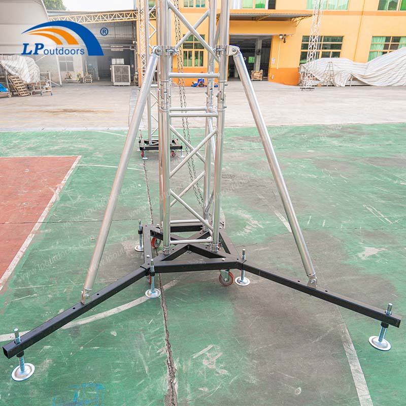 Factory de alta qualidade, estrutura de alumínio ao ar livre treling para palco de concertos