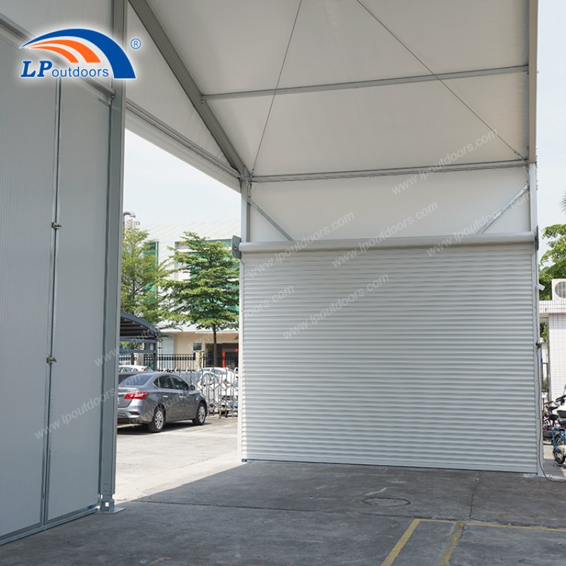 Estrutura de armazém com vão livre de altura de beiral de 5,2 m de altura | Solução de armazenamento pré-fabricado