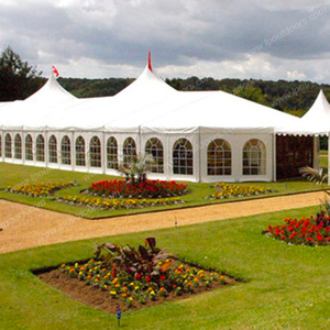 Tenda de casamento de luxo ao ar livre para 500 pessoas