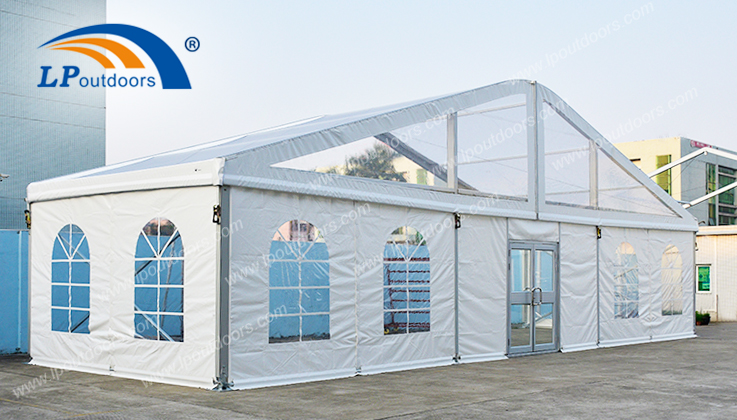 Barraca de arco médio de 15m