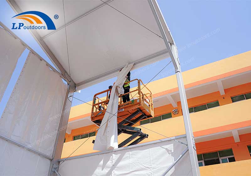 Preocupado com a assembléia da barraca? Nós já construímos para você