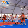 Edifício de salão de basquete poligonal de alto afastamento