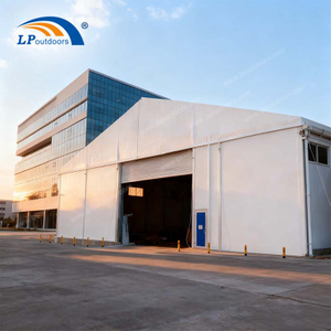 Barraca alta durável do armazém do PVC do beiral para o armazenamento industrial e o uso da fabricação