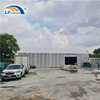 20 por 25m tenda de armazém com 5,2 parede de sanduíche lateral de altura