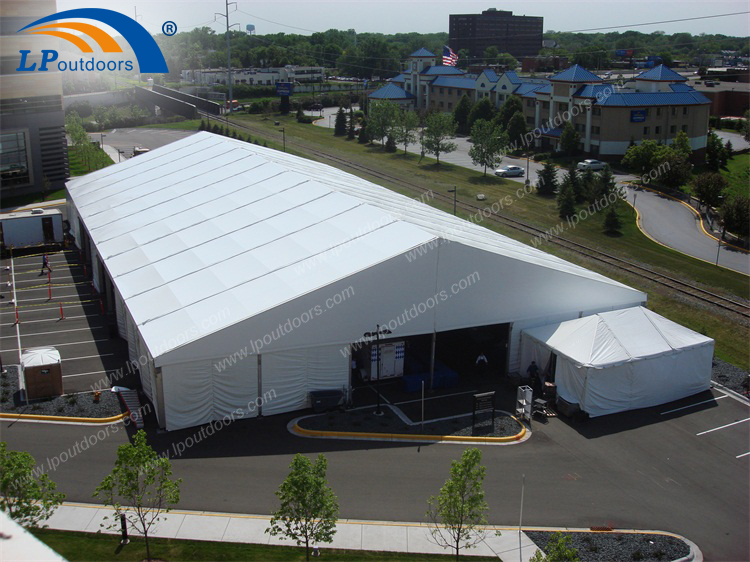 Tenda Logística Grande 40M para Armazenamento