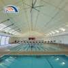 Cobertura de piscina curva de alumínio durante todo o ano