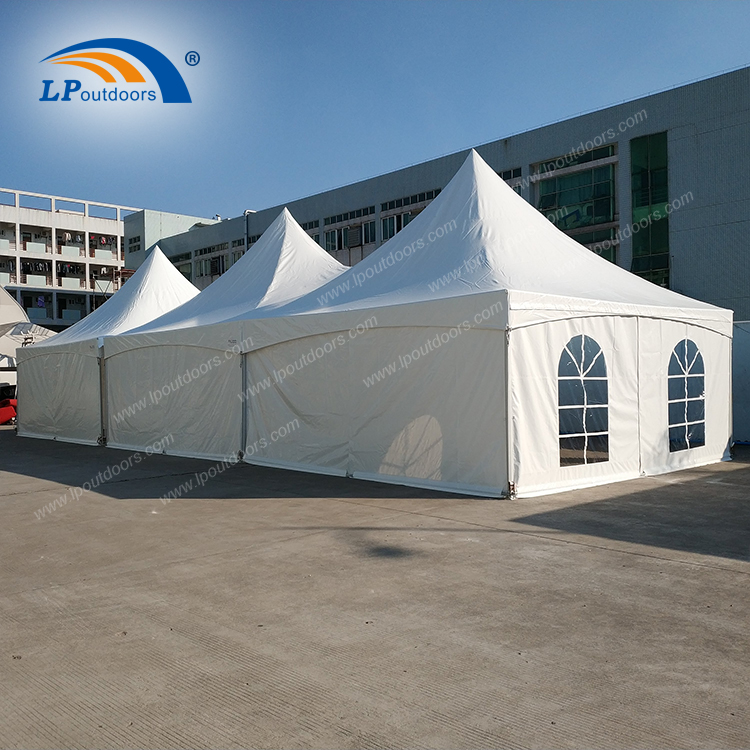 Tenda com estrutura de 6X6m e 6X12m conectada por calha de chuva suave003.jpg