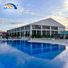 20x40m Clear Span Big Party Funion Tent com altura lateral de 6m na Moldávia