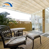 HDPE retrátil durável para pérgola para o pátio ao ar livre Relax Shade and Style