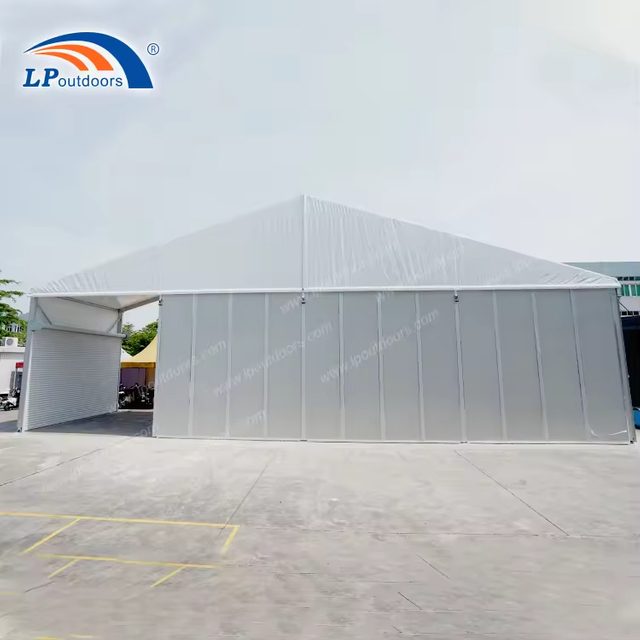 20 por 25m tenda de armazém com 5,2 parede de sanduíche lateral de altura