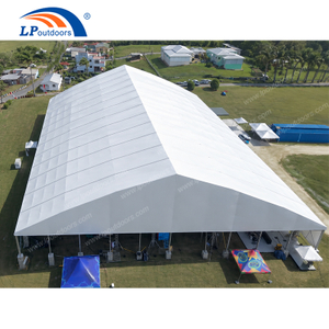 Direto da fábrica 50m estrutura modular em arco de alumínio transparente para venda
