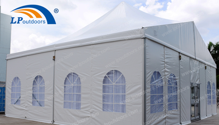 Tenda de marquise de pico de 12m de 12m