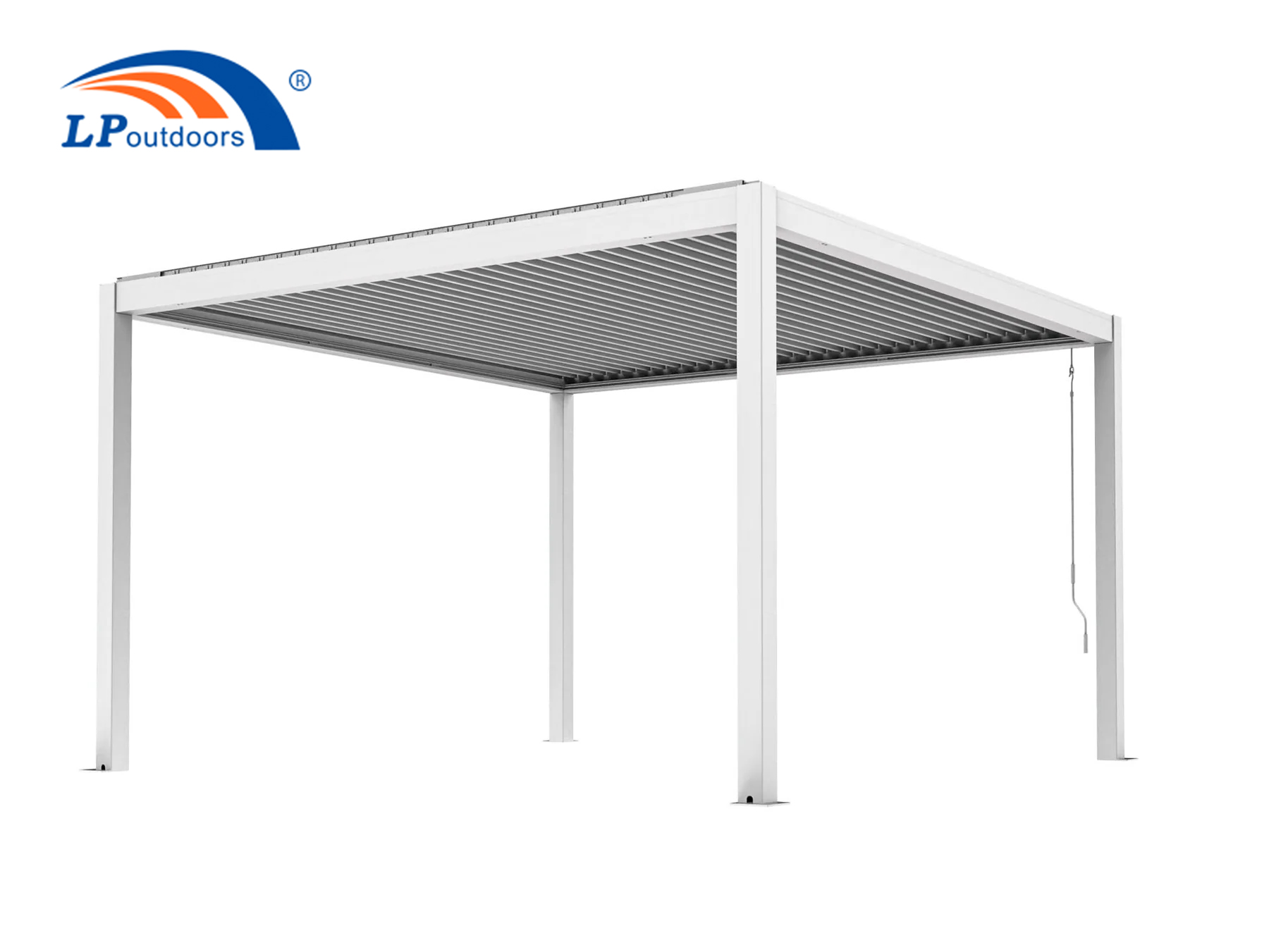 Pergola de alumínio moderna exterior Bioclimatica 3X3m 3x4m 3x5m 4x4m 5x3m 6x4m Pergola