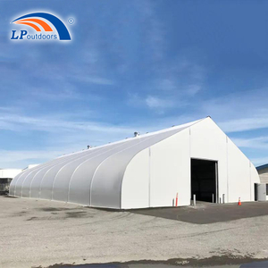 Barraca branca curvada alumínio exterior da feira profissional da estrutura da tela do PVC da estrutura para o evento comercial
